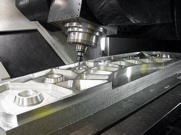 Onderdelen op maat met CNC aluminium frezen .